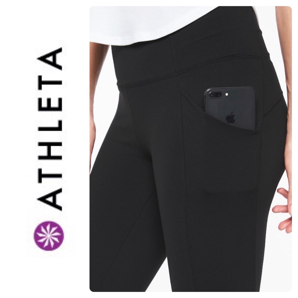 New Athleta Mercer Tight in Black - Picture 3 of 5